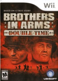 Brothers in Arms Double Time Wii US box art
